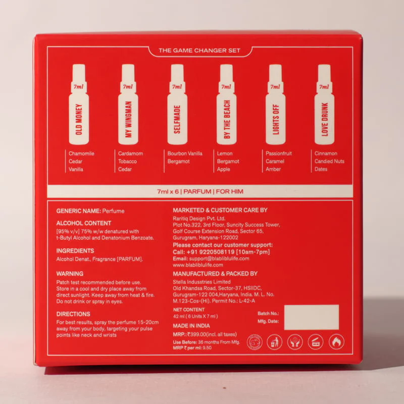 Pack For Men - 7ml X 6 Parfums - Image 9