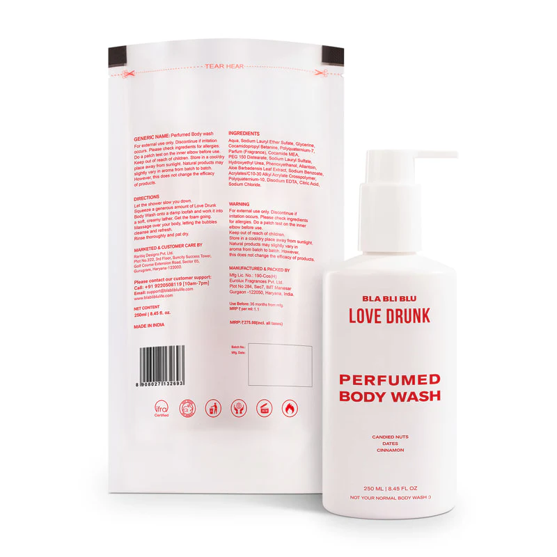 Love Drunk Body Wash | 250ML - Image 11